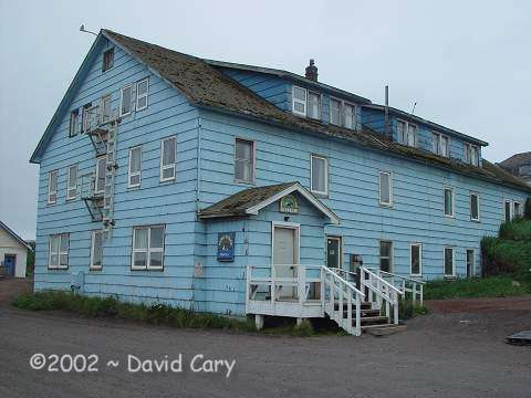 St. Paul Island, Alaska, 2002 ~ David Cary. The King Eider Hotel.