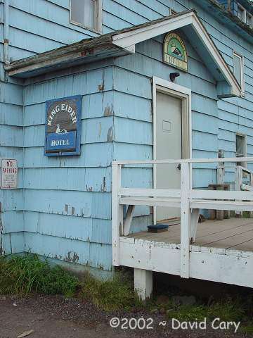 St. Paul Island, Alaska, 2002 ~ David Cary. They lock the front door at 5 pm and the staff goes home.
