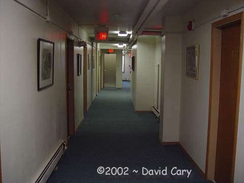 St. Paul Island, Alaska, 2002 ~ David Cary. The 'facilities' are down the hallway.