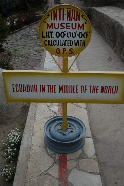 Ecuador & Galapagos Islands, June 2004 by David Cary NearQuito - On the Equator
