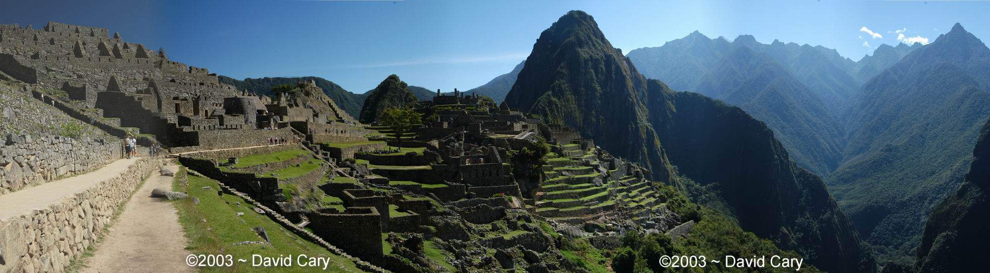 Peru: Lima, Cusco, Machu Picchu, Manu, Arequipa, Nacza... 2003 by David Cary Machu_Picchu - Machu Picchu Panorama