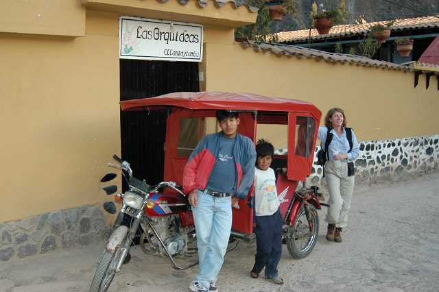 Peru: Lima, Cusco, Machu Picchu, Manu, Arequipa, Nacza... 2003 by David Cary Ollantaytambo - Our Taxi