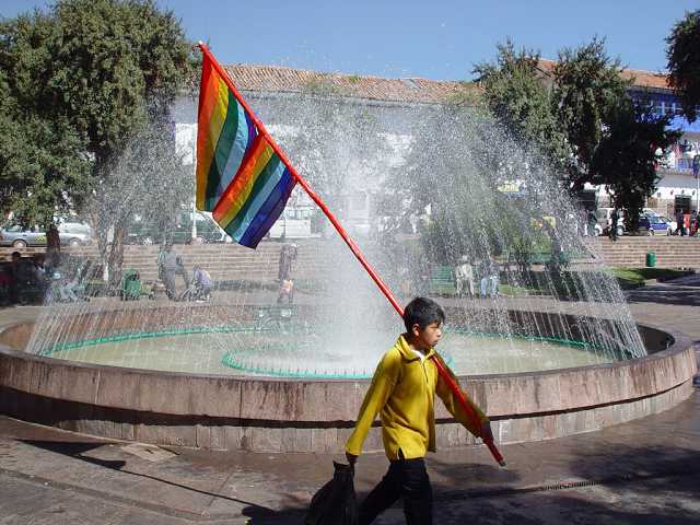 the Cusco Flag