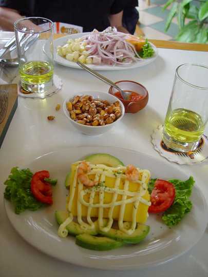 Last Meal in Peru!