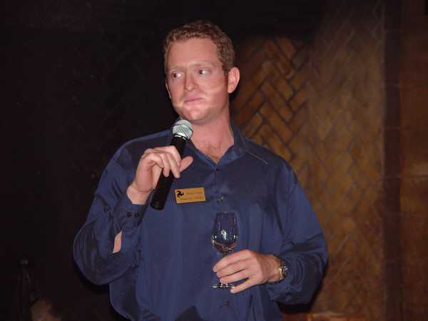 Marc Cuneo from<br>
<a href=http://www.sebastiani.com/home.asp>
Sebastiani Vineyards</a>
<br>and Winery