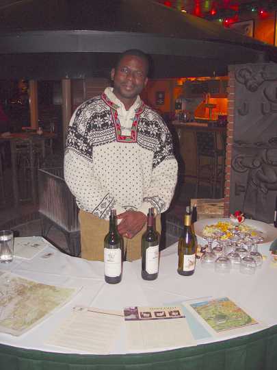 Devin Joshua of<br>
<a href=http://www.cask23.com/>
Stag Leap Cellars</a>,<br>Bonus Tasting.
